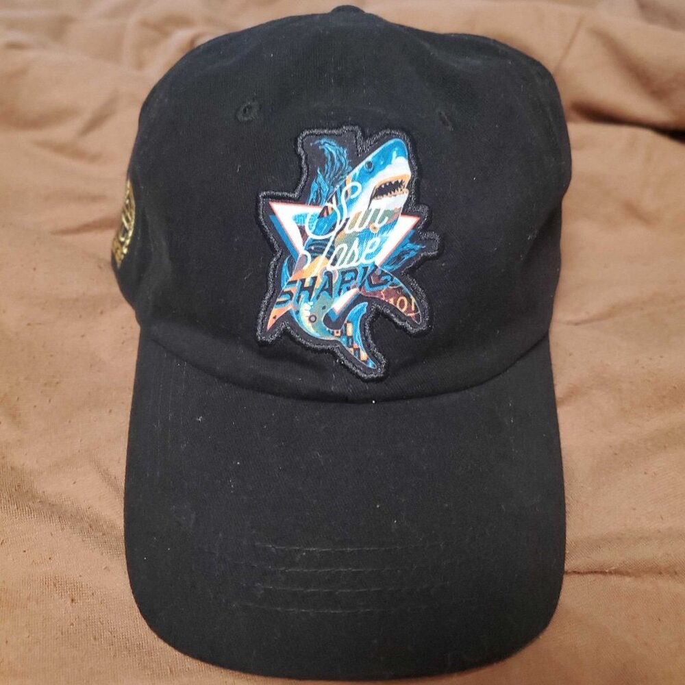 San Jose Sharks Hat by Tristan Eaton